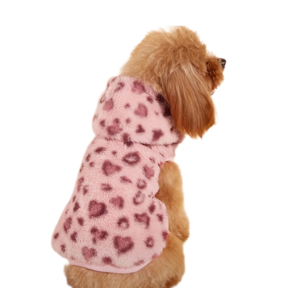 Dog Sweater With Hood Large